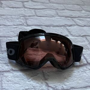 Trevisco Black Ski snowboard Goggles with Tinted Lens Junior